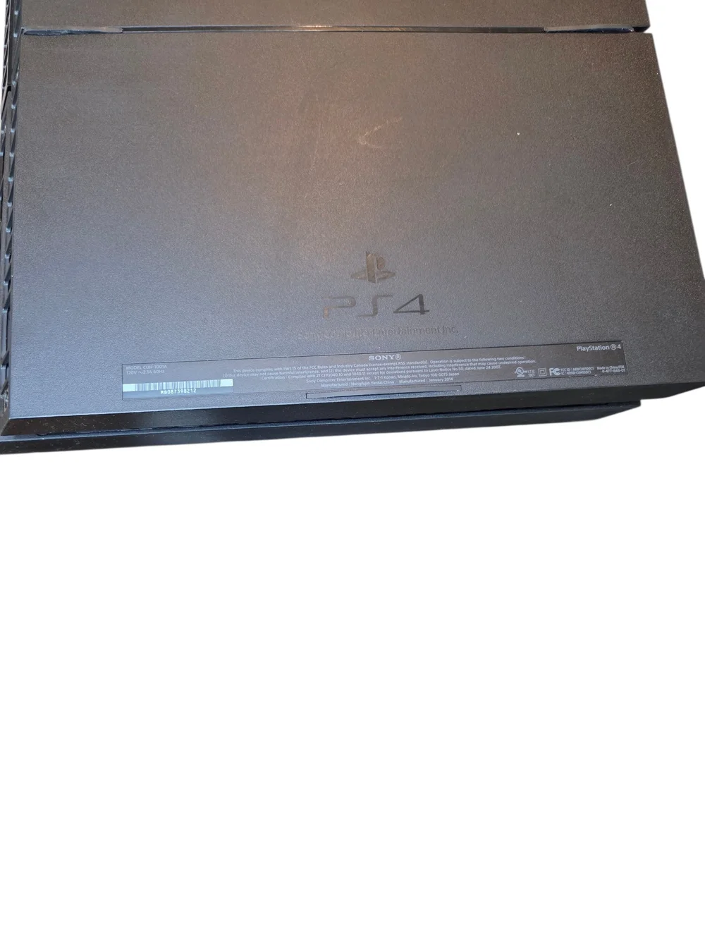 Sony PS4 Slim‎ Black Console with Power Cable